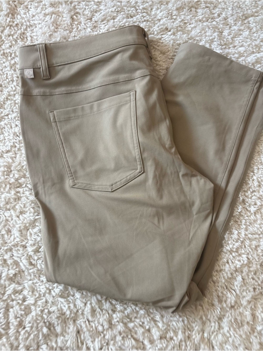 Men's Beige Lululemon Pants